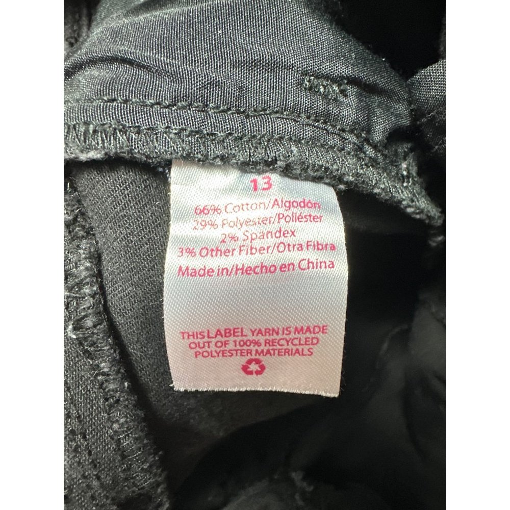 No Boundaries Jeans Junior Women 13 Black Skinny Distressed Super High Rise - Picture 5 of 9
